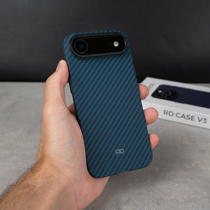 RD Carbonfaser-Hülle V3 (BLAU)
