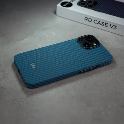 RD Carbonfaser-Hülle V3 (BLAU)