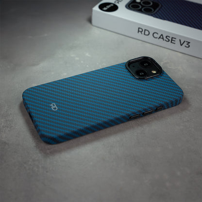 RD Carbonfaser-Hülle V3 (BLAU)