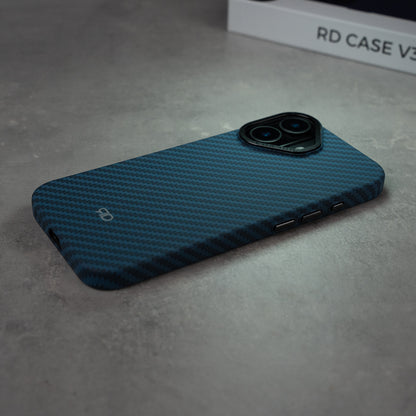 RD Carbonfaser-Hülle V3 (BLAU)