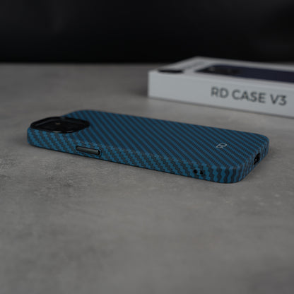 RD Carbonfaser-Hülle V3 (BLAU)