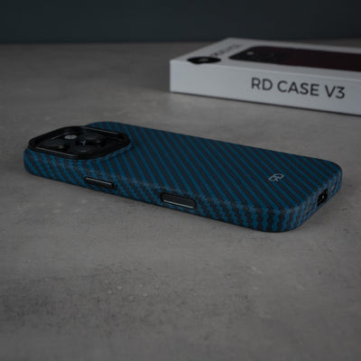 RD Carbonfaser-Hülle V3 (BLAU)
