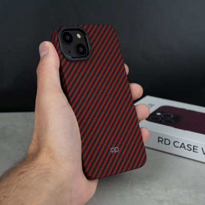 RD Carbonfaser-Hülle V3 (ROT)