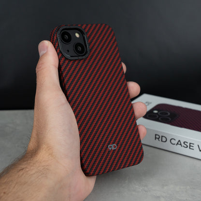 RD Carbonfaser-Hülle V3 (ROT)